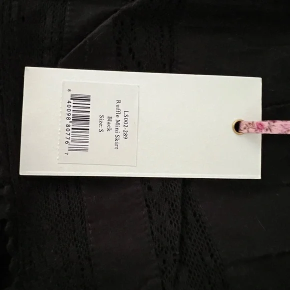Love Shack Fancy brand new Ruffle mini skirt. - Picture 7 of 7